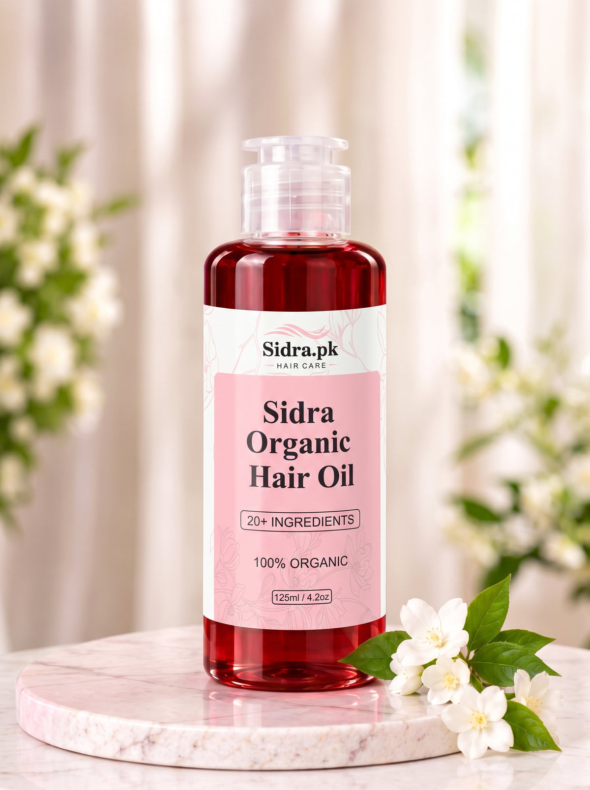 Sidra Organics Hair Oil - Sidra.pk