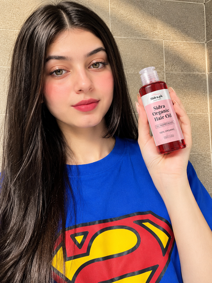 Sidra Organics Hair Oil - Sidra.pk