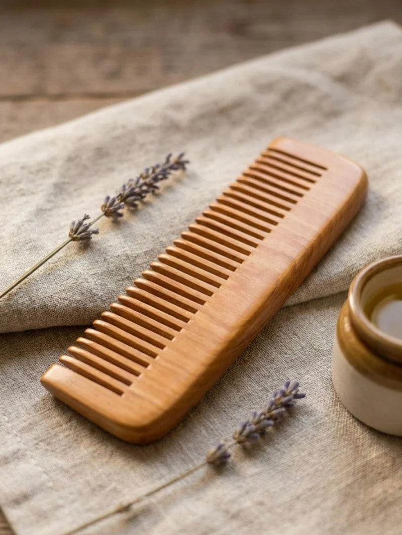 Wooden Comb Natural Hair Care - Sidra.pk